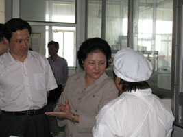 省領(lǐng)導、市領(lǐng)導來(lái)我司進(jìn)行視察、指導